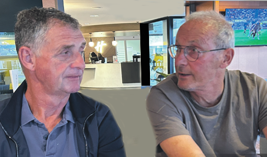 Ernie Brandts en Jan Poortvliet: ‘De beleving bij de amateurs is niet veel anders dan bij de profs’